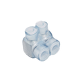 Panduit Multi-Tap Connector, Single-Sided, Clear Insulation, 2, PCSB600-2S-4Y PCSB600-2S-4Y
